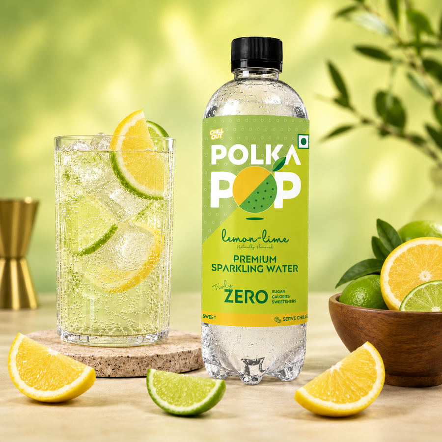 Lemon-Lime Sparkling Water | (300ml Each) | Packs of 12 & 24
