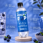 Blueberry Sparkling Water | (300ml Each) | Packs of 12 & 24