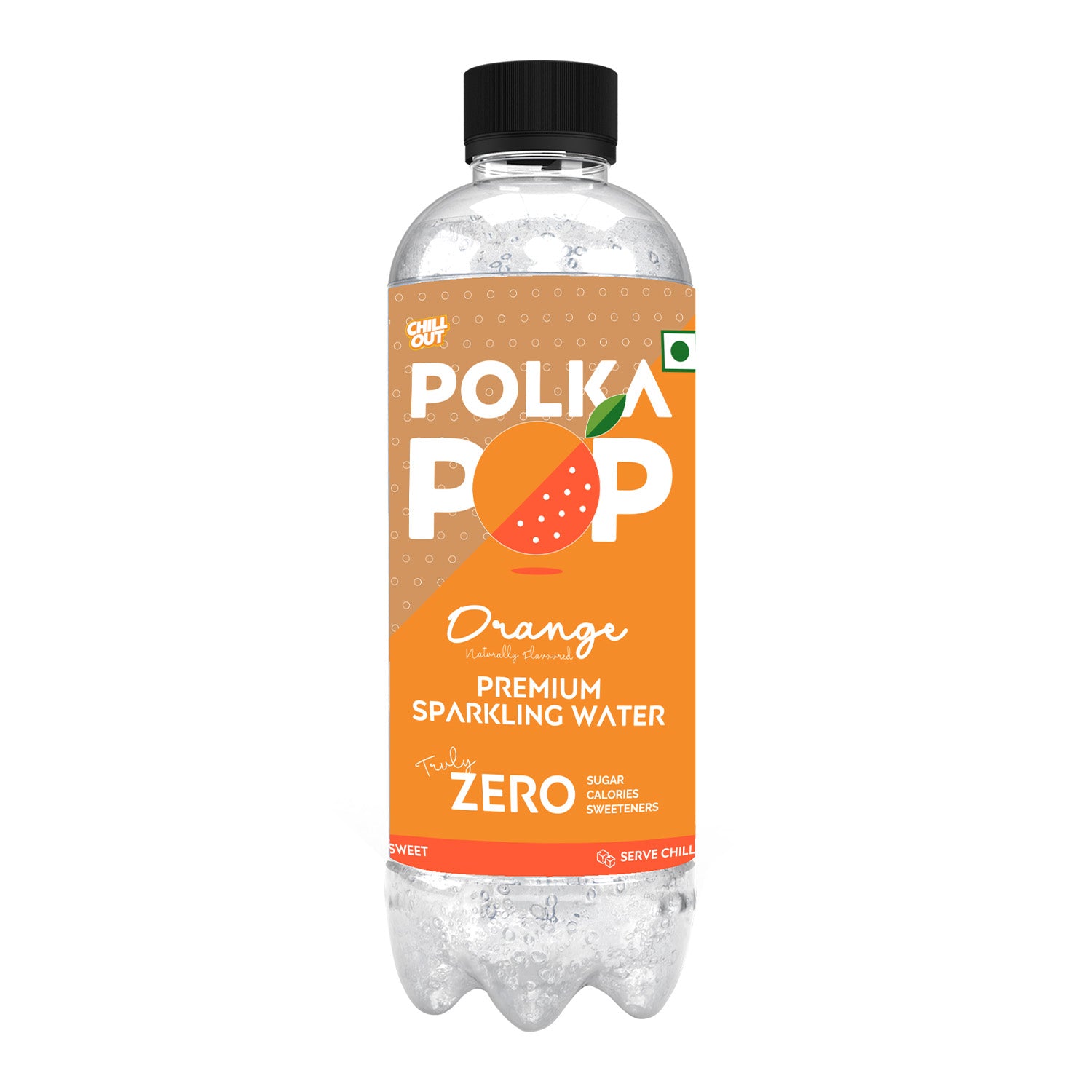 Orange Sparkling Water | (300ml Each) | Packs of 12 & 24