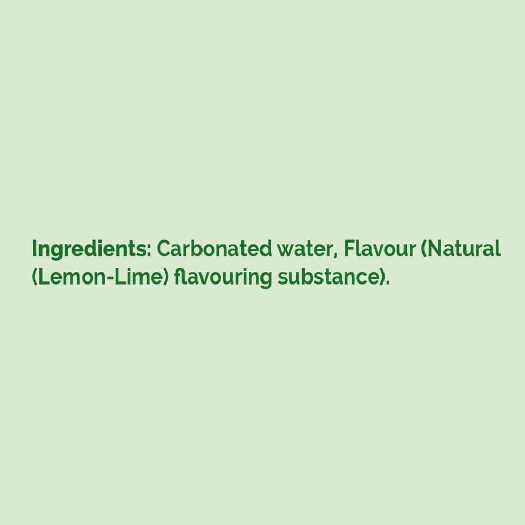 Lemon-Lime Sparkling Water | (300ml Each) | Packs of 12 & 24