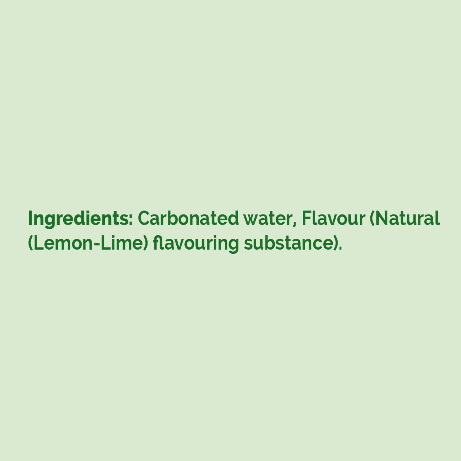 Lemon-Lime Sparkling Water | (300ml Each) | Packs of 12 & 24