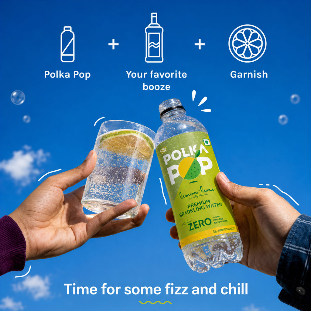 Lemon-Lime Sparkling Water | (300ml Each) | Packs of 12 & 24