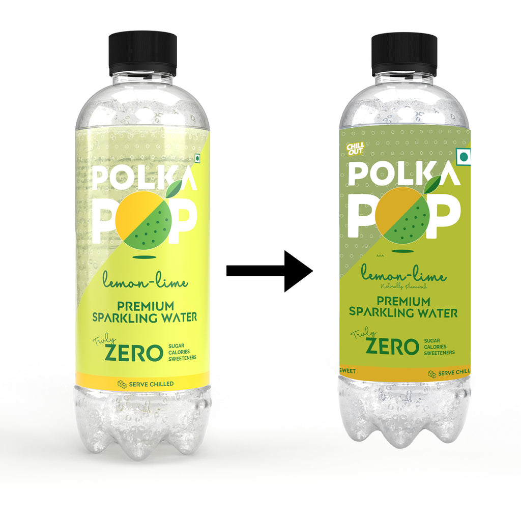 Lemon-Lime Sparkling Water | (300ml Each) | Packs of 12 & 24