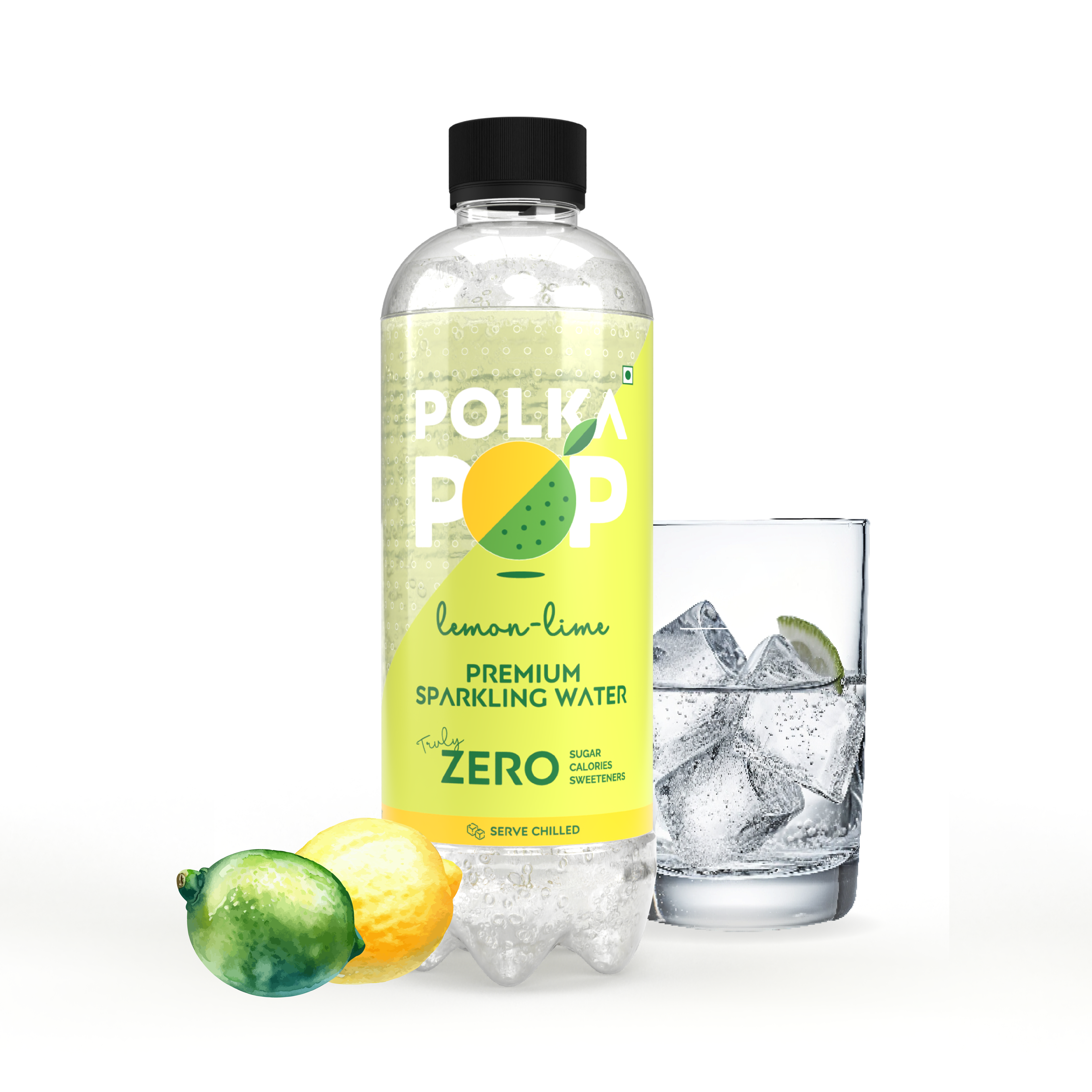 Lemon-Lime Sparkling Water | (300ml Each) | Packs of 12 & 24